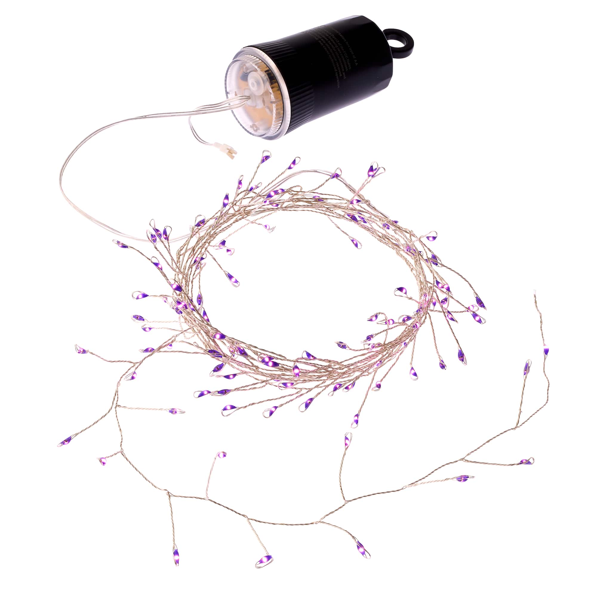 120ct. Purple LED String Lights Garland by Ashland®